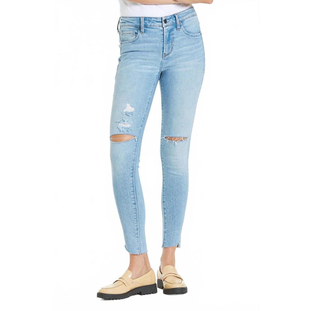 NEW DEAR JOHN DENIM gisele panama high rise skinny jeans in blue